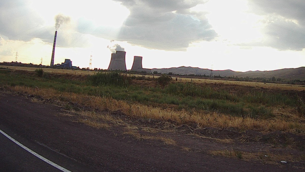 Coal fire power plant.
